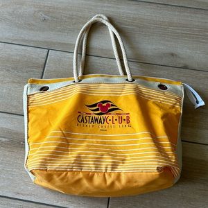 Disney Cruise Classic Castaway Club Tote EUC